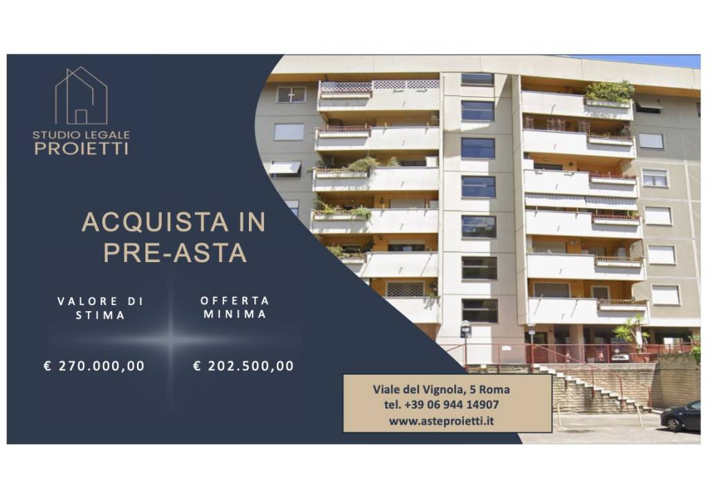 appartamento in vendita a Roma