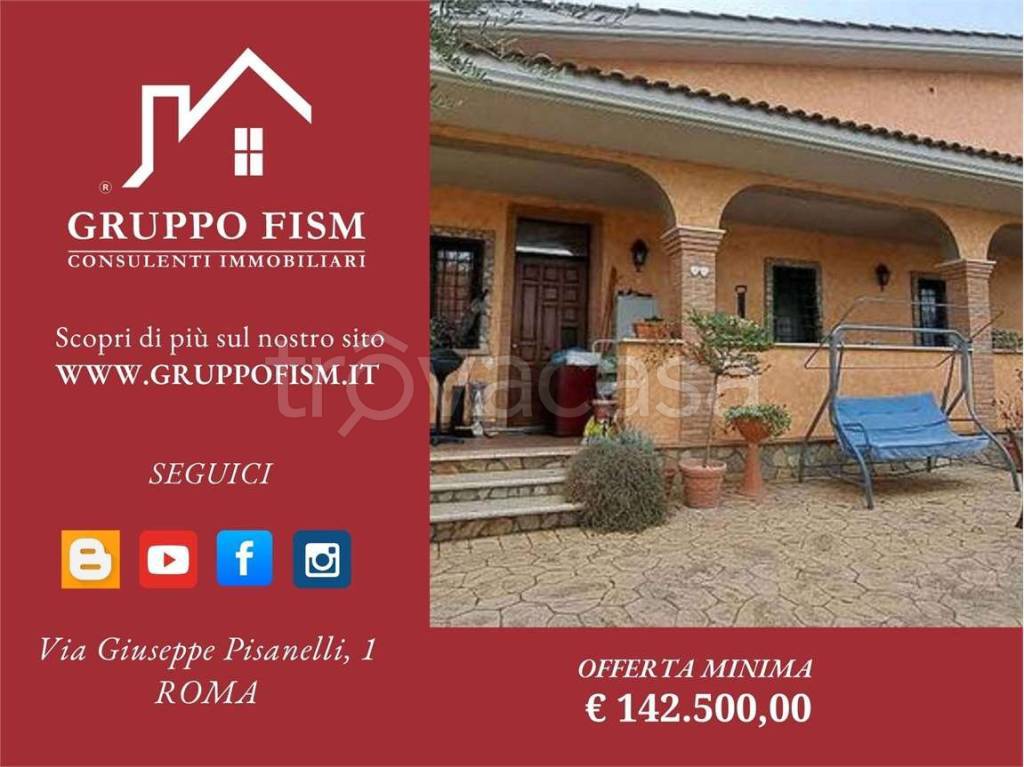 appartamento in vendita a Roma in zona Giardini di Corcolle