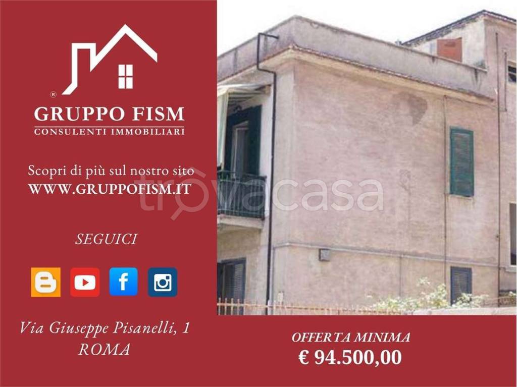 appartamento in vendita a Roma in zona Tor Sapienza