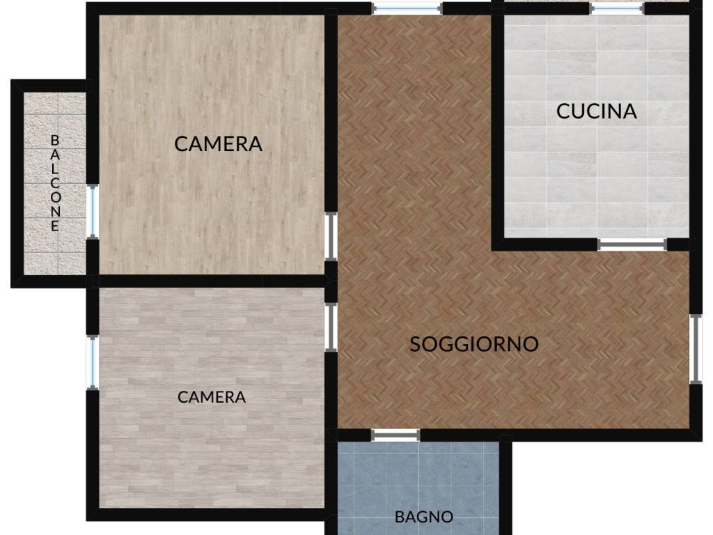 appartamento in vendita a Roma in zona Cinecittà