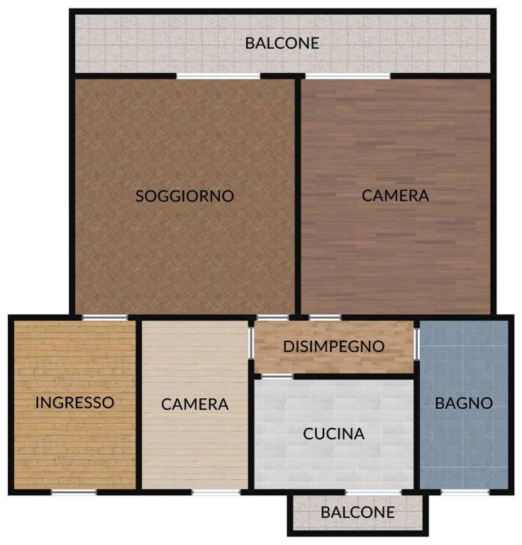 appartamento in vendita a Roma in zona Collatino