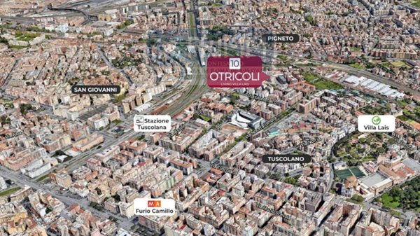 appartamento in vendita a Roma in zona Tuscolano