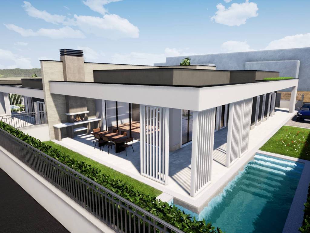 casa indipendente in vendita a Roma in zona Finocchio