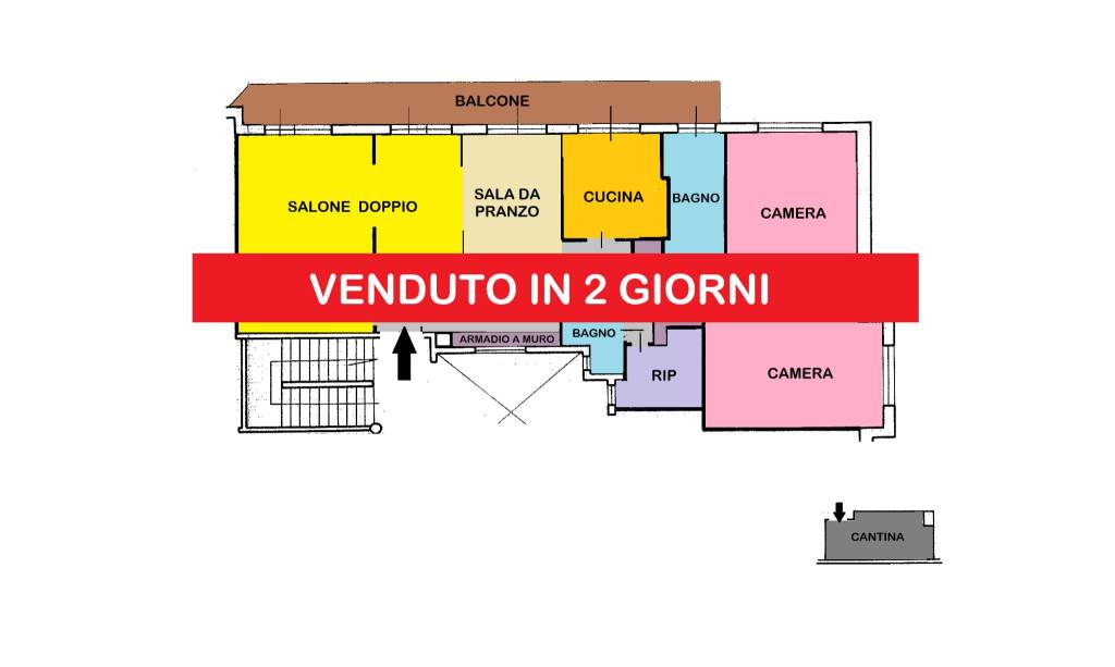 appartamento in vendita a Roma in zona Nomentano