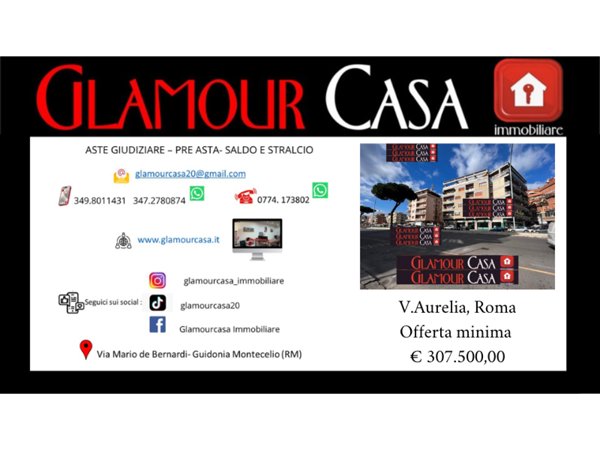 appartamento in vendita a Roma in zona Aurelio