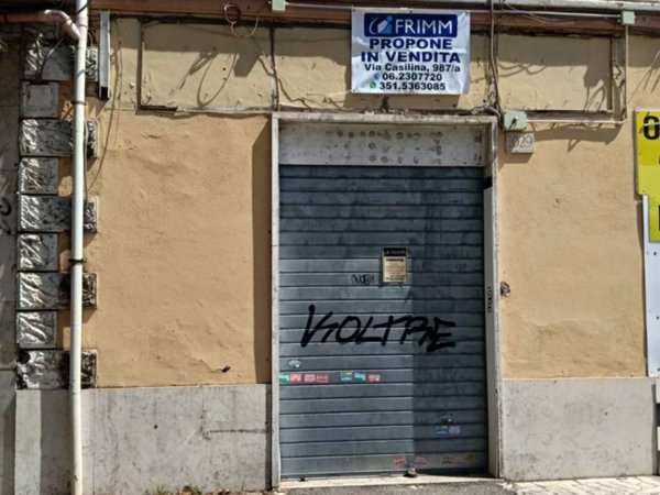 negozio in vendita a Roma in zona Tor Sapienza