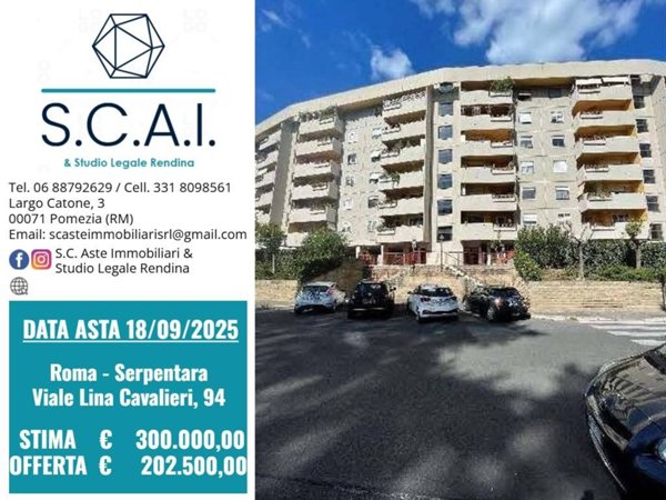 appartamento in vendita a Roma