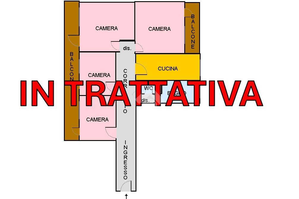 appartamento in vendita a Roma in zona Don Bosco