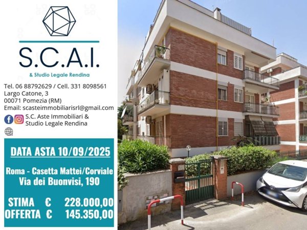 appartamento in vendita a Roma in zona Corviale