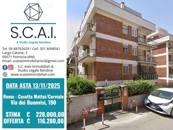 appartamento in vendita a Roma in zona Corviale