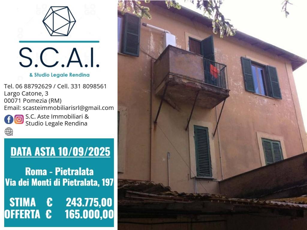 appartamento in vendita a Roma in zona Pietralata