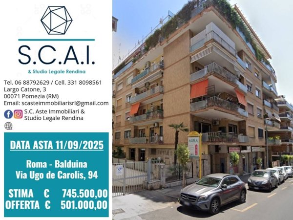 appartamento in vendita a Roma