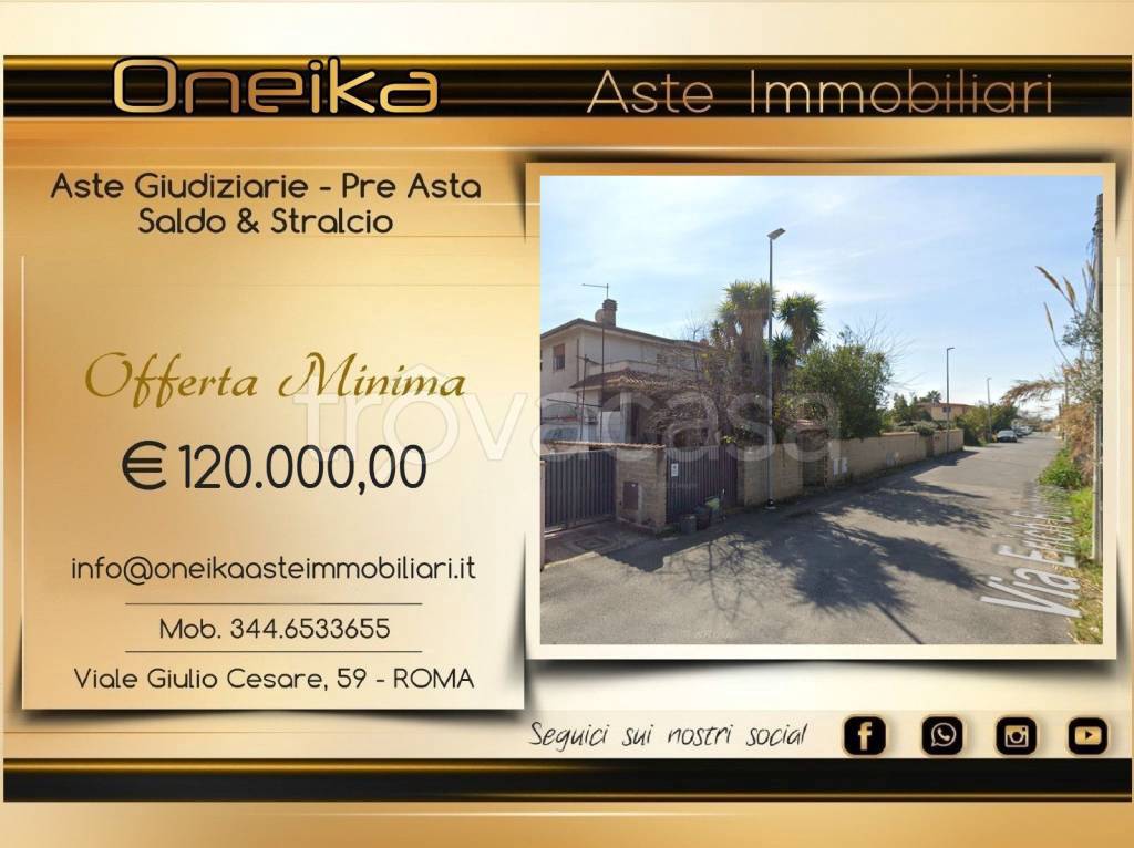 casa indipendente in vendita a Roma in zona Dragona/Bagnoletto