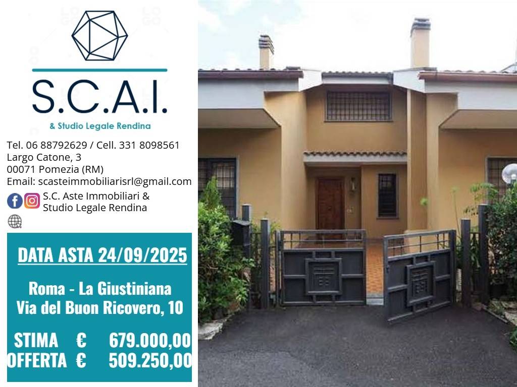 casa indipendente in vendita a Roma in zona La Giustiniana