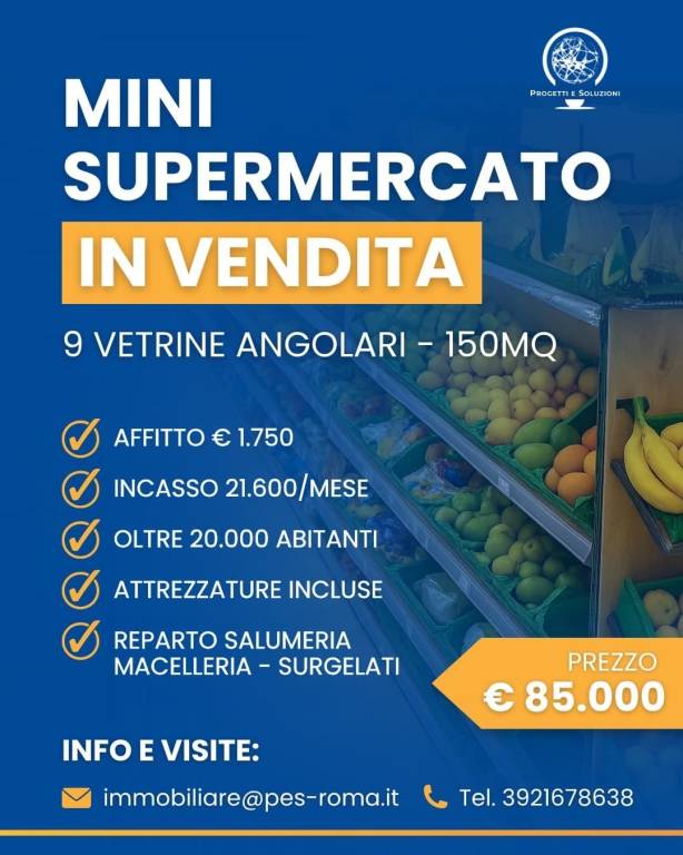 negozio in vendita a Roma in zona Collatino