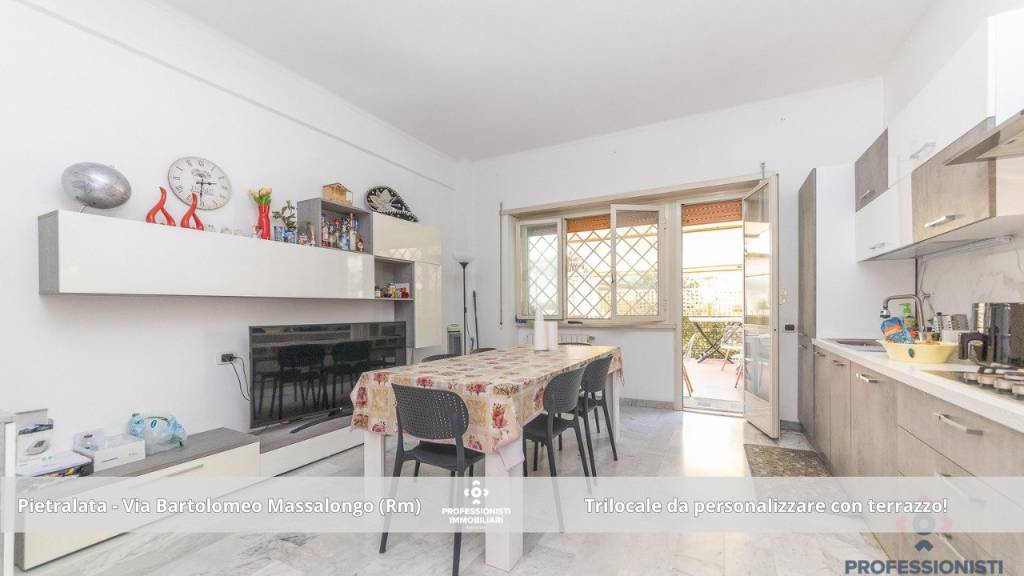 appartamento in vendita a Roma in zona Pietralata