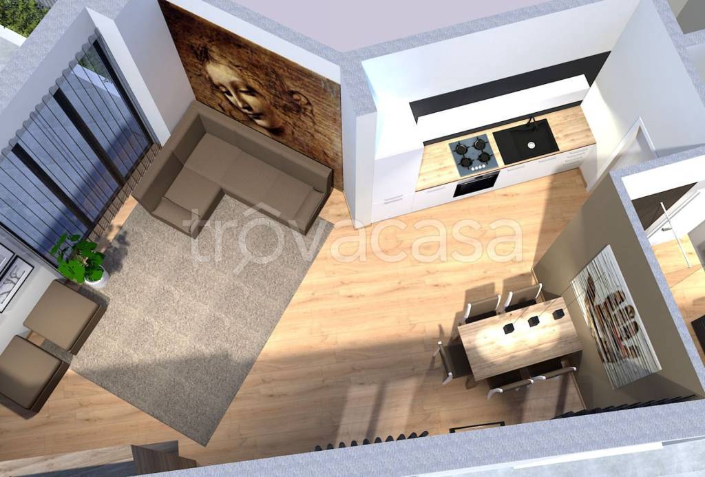 appartamento in vendita a Roma in zona Primavalle