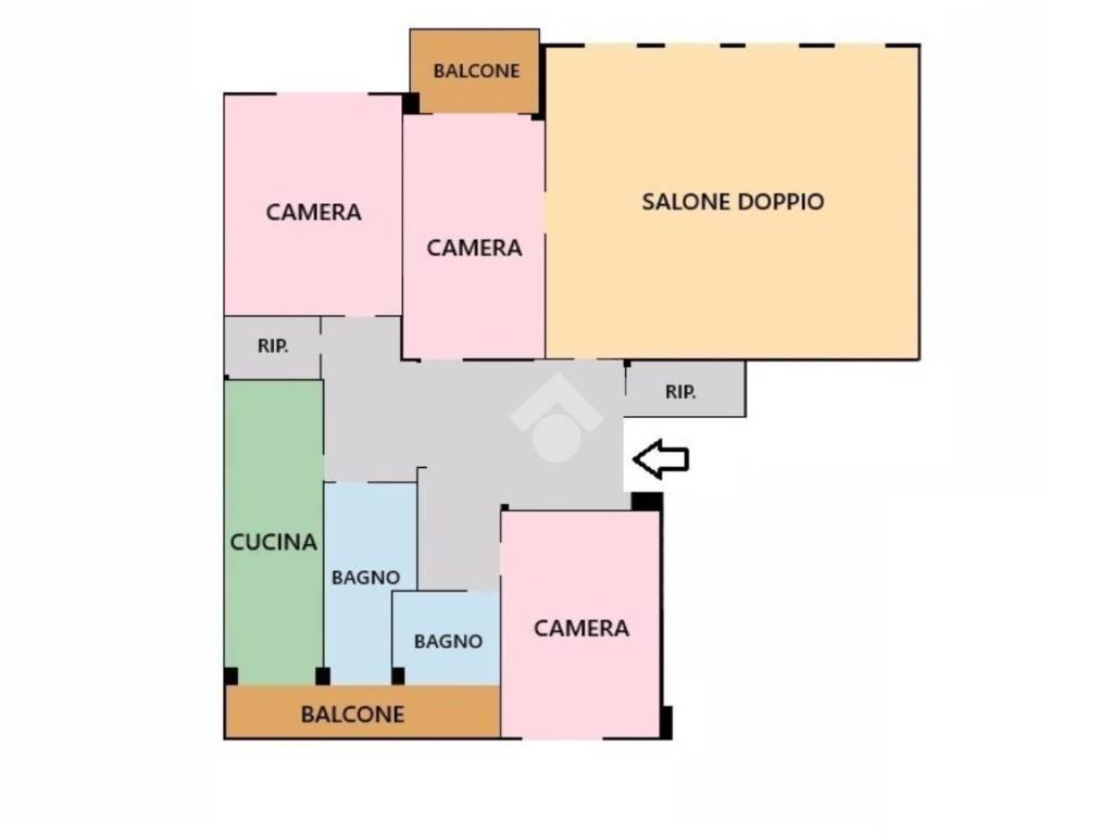 appartamento in vendita a Roma in zona Trieste
