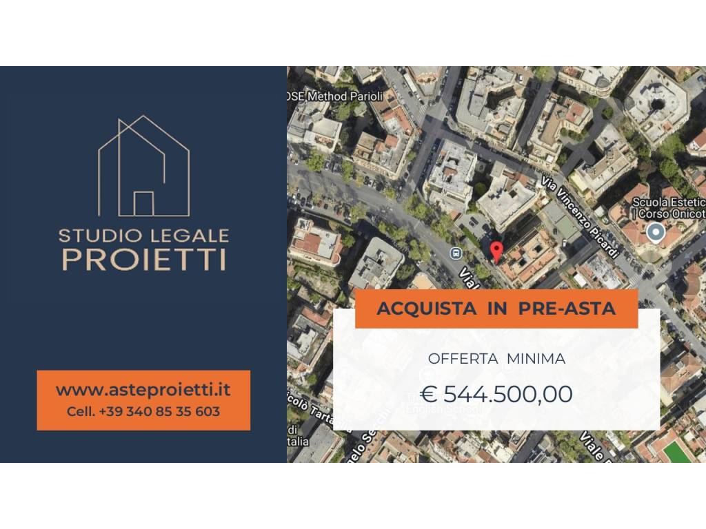 appartamento in vendita a Roma in zona Parioli