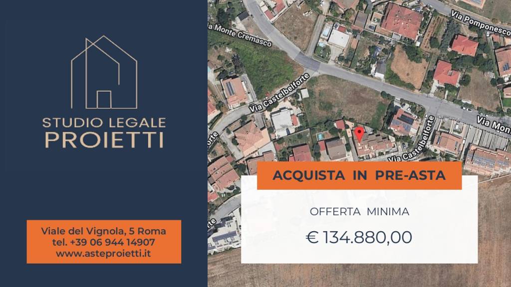 appartamento in vendita a Roma in zona Valle Muricana