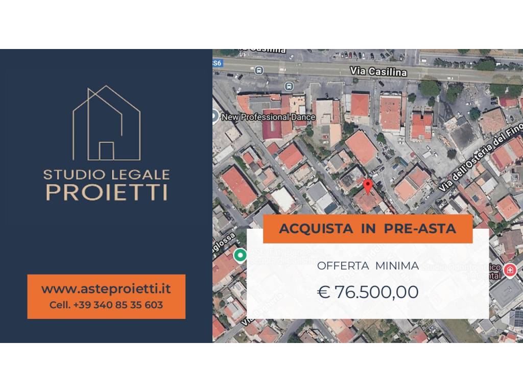 appartamento in vendita a Roma in zona Finocchio