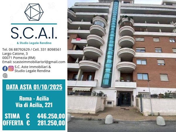 appartamento in vendita a Roma in zona Acilia