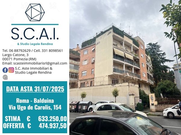 appartamento in vendita a Roma