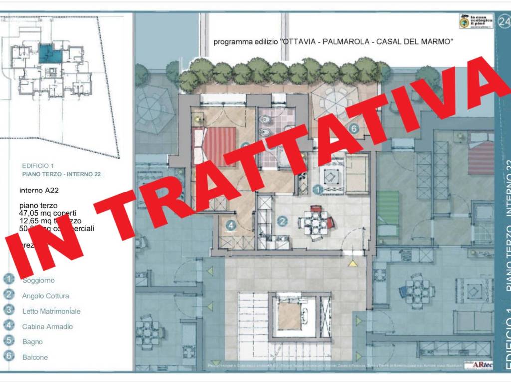 appartamento in vendita a Roma in zona Trionfale