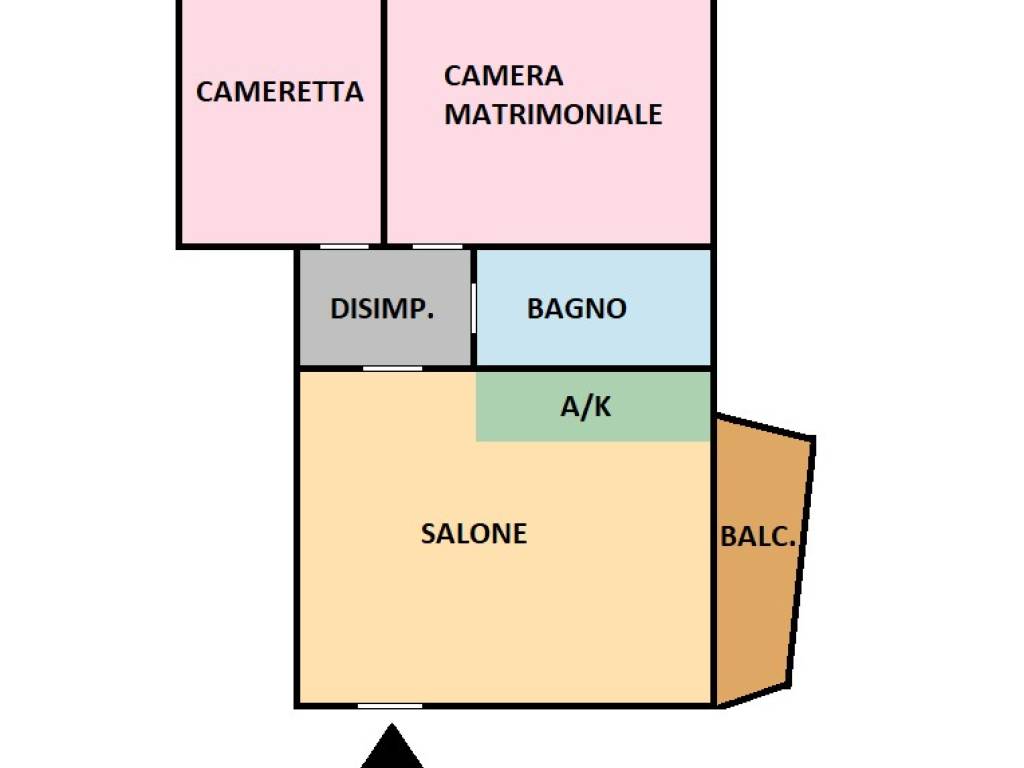 appartamento in vendita a Roma in zona Tor Sapienza