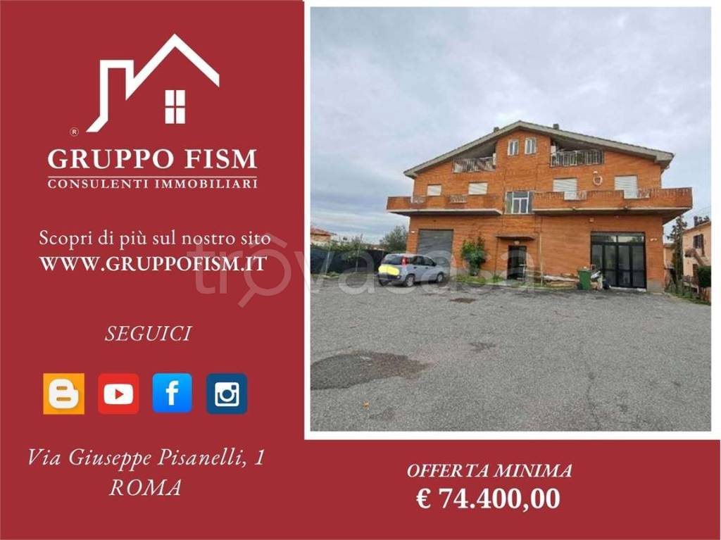 appartamento in vendita a Roma in zona Finocchio