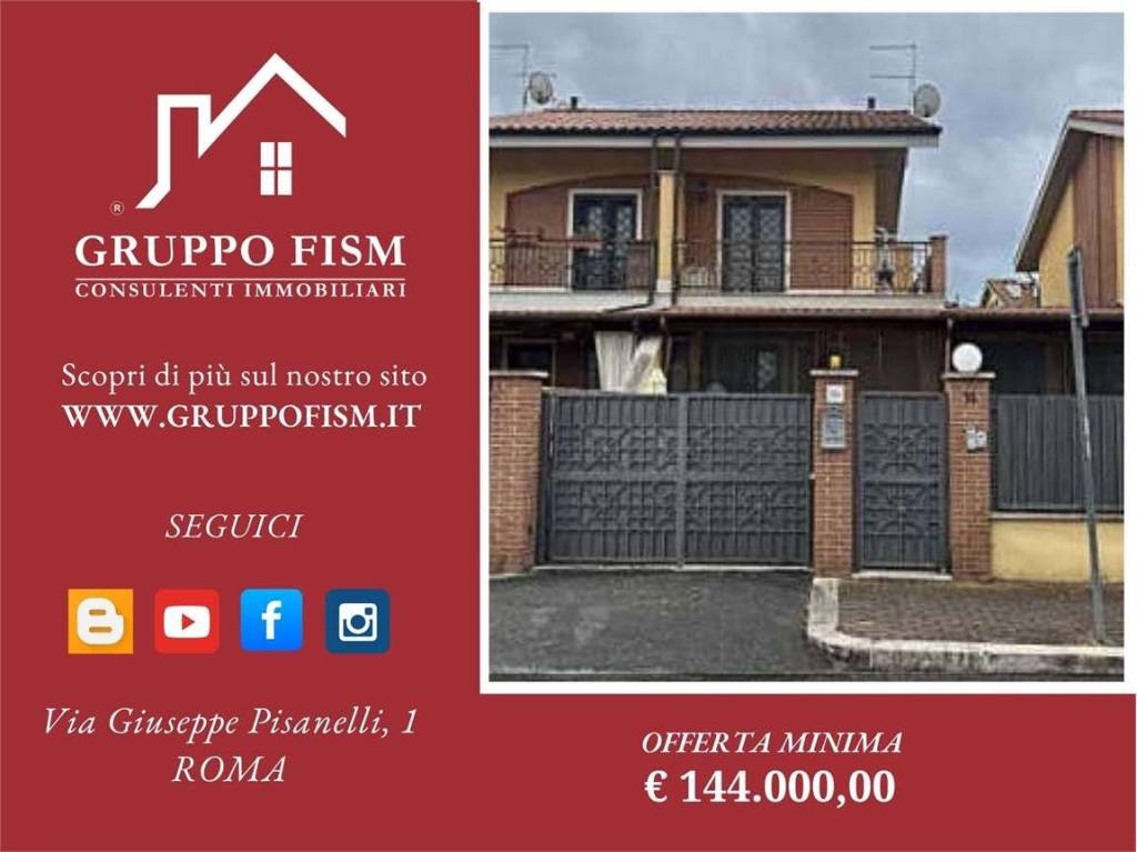 casa indipendente in vendita a Roma in zona Infernetto