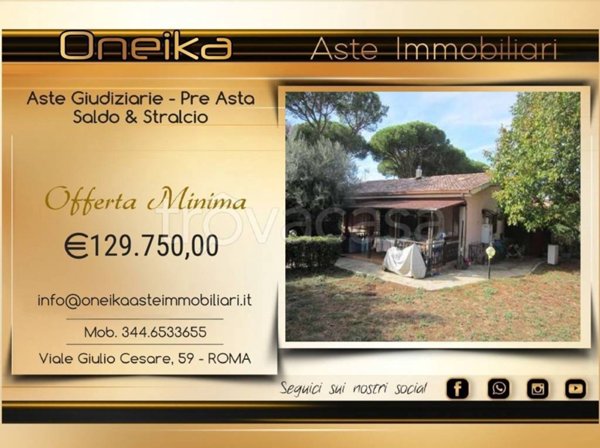 casa indipendente in vendita a Roma in zona Giardini di Corcolle