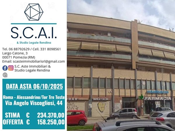 appartamento in vendita a Roma in zona Alessandrino