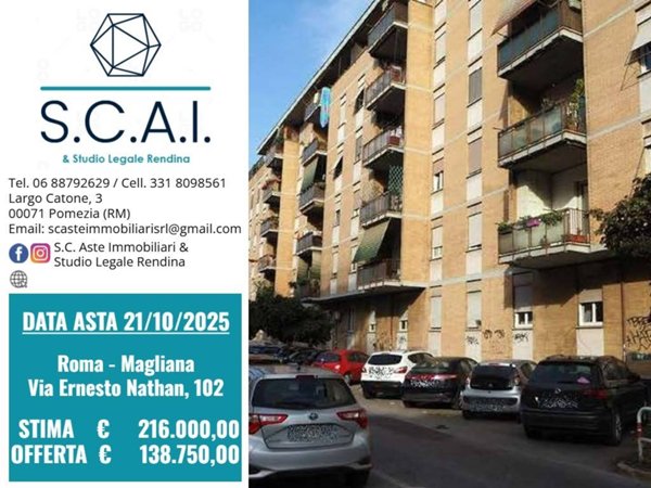 appartamento in vendita a Roma in zona Portuense