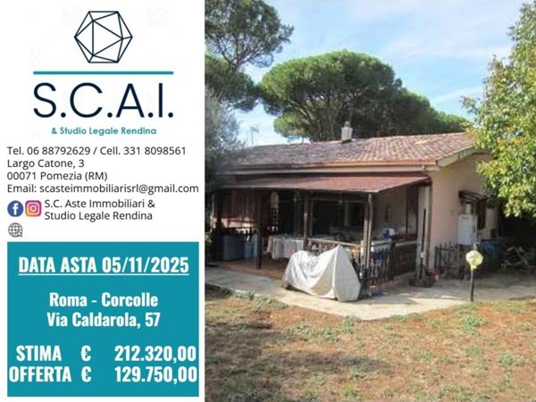 casa indipendente in vendita a Roma in zona Giardini di Corcolle