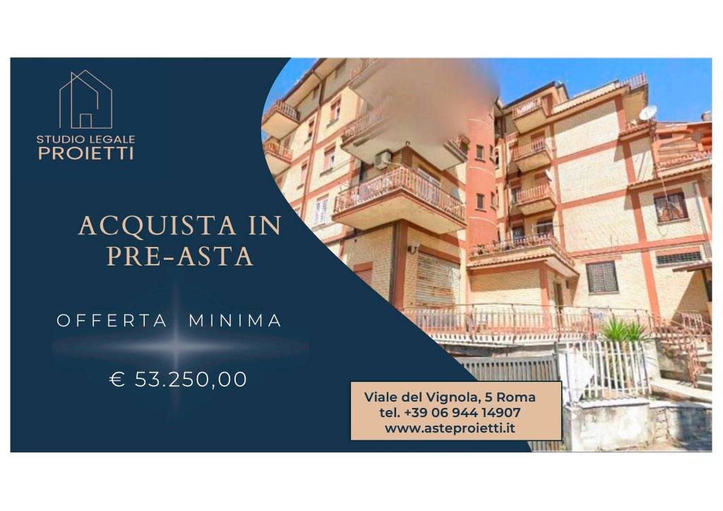 appartamento in vendita a Roma in zona Borghesiana