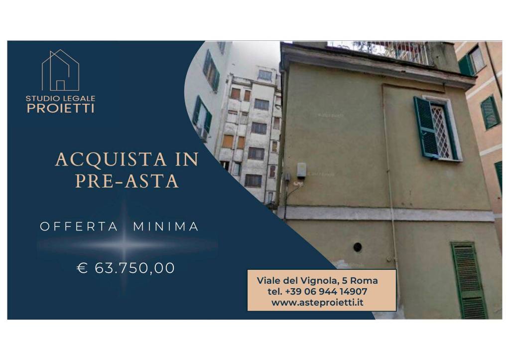appartamento in vendita a Roma
