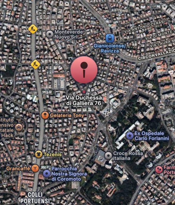 appartamento in vendita a Roma in zona Gianicolense
