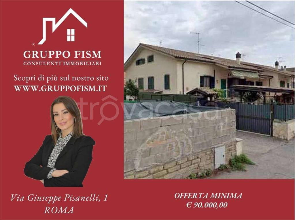 casa indipendente in vendita a Roma in zona Giardini di Corcolle