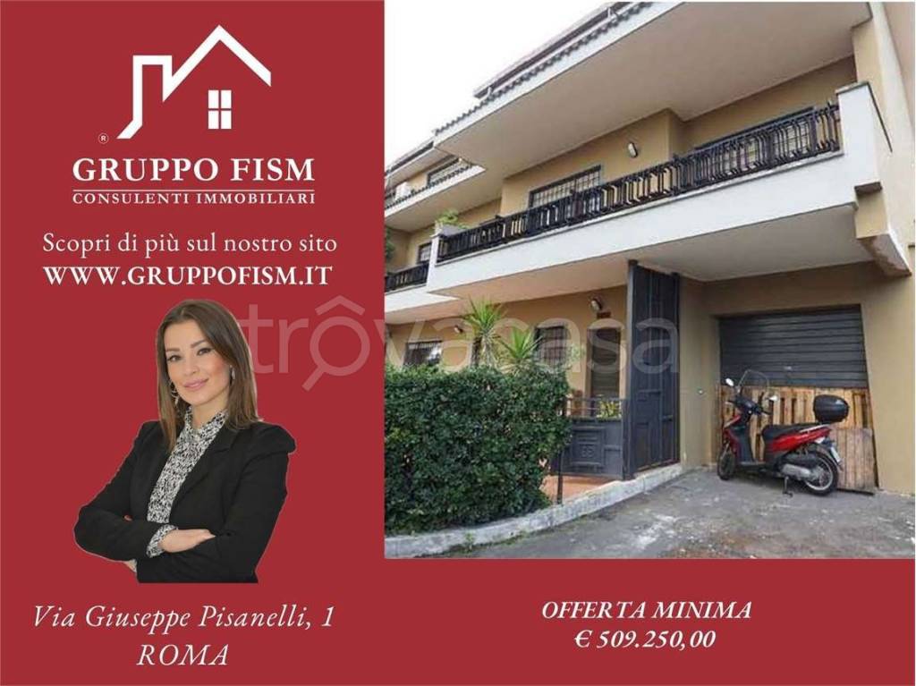 casa indipendente in vendita a Roma in zona La Giustiniana