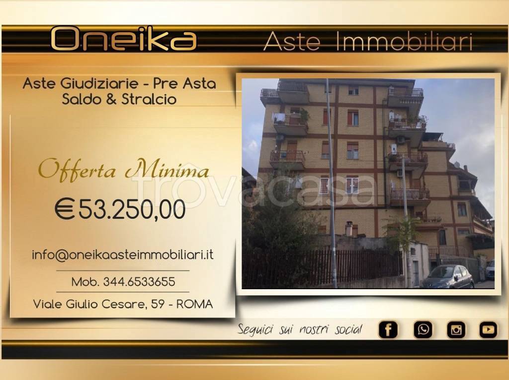 appartamento in vendita a Roma in zona Borghesiana