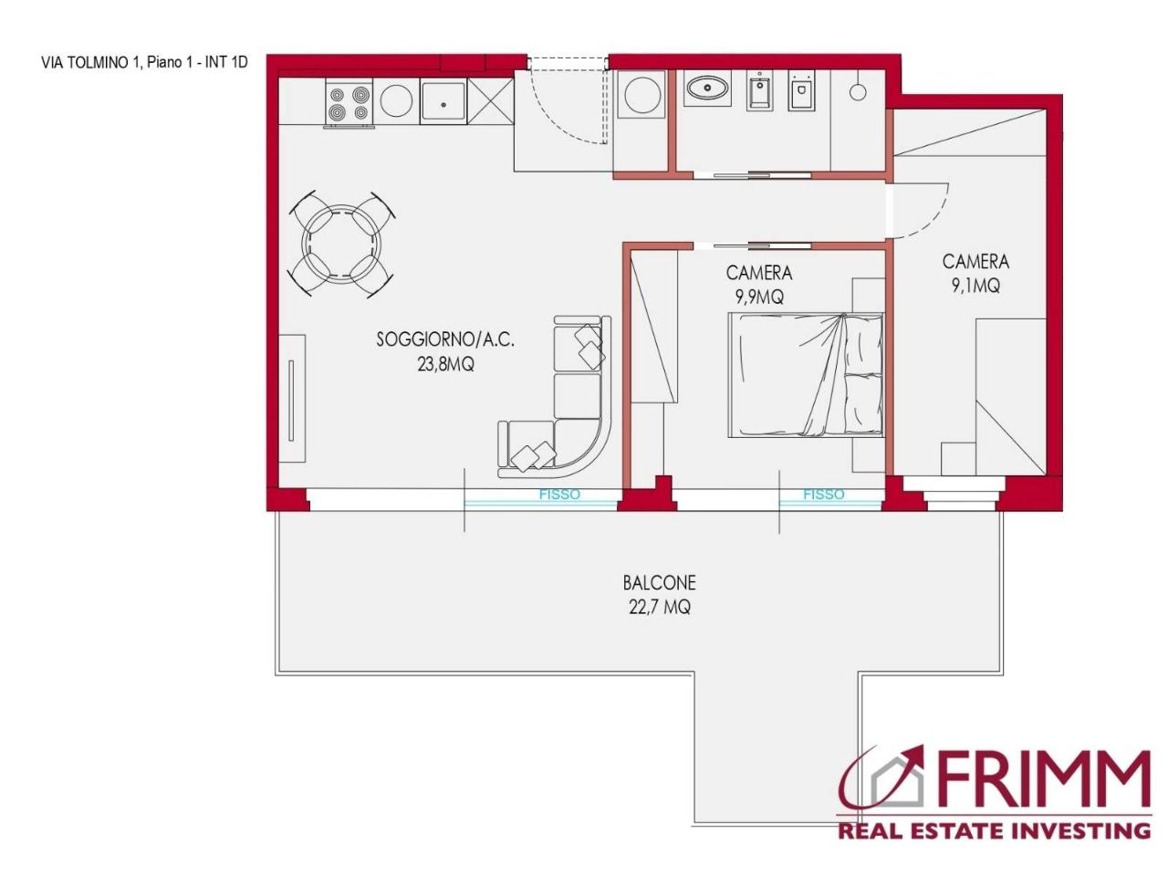 appartamento in vendita a Roma in zona Trieste