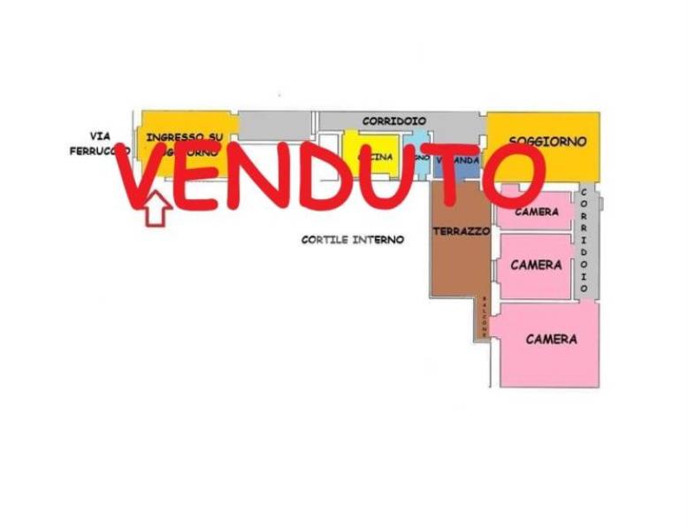 appartamento in vendita a Roma in zona Esquilino