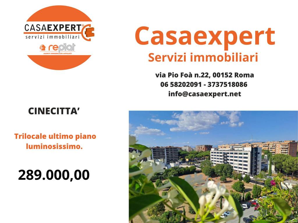 appartamento in vendita a Roma in zona Cinecittà