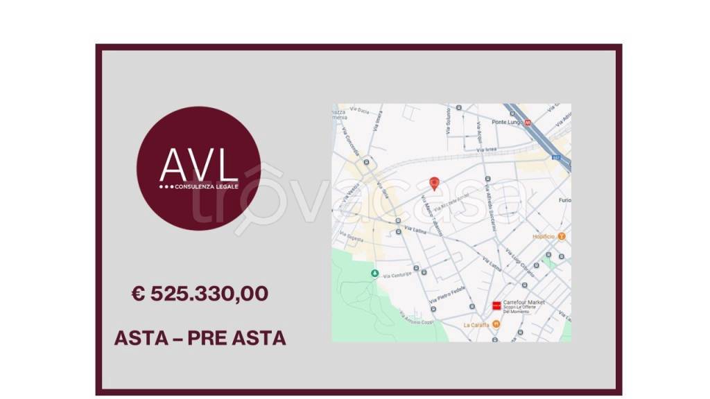 appartamento in vendita a Roma in zona Appio Latino