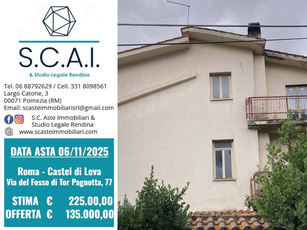 appartamento in vendita a Roma in zona Castel di Leva