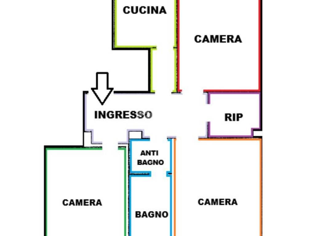 appartamento in vendita a Roma