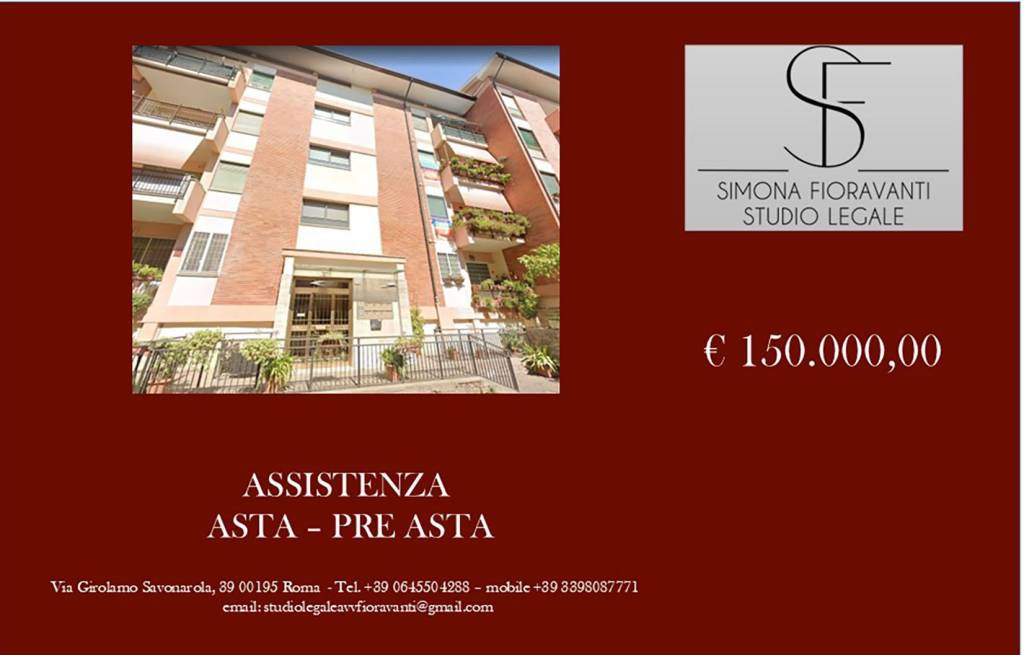 appartamento in vendita a Roma