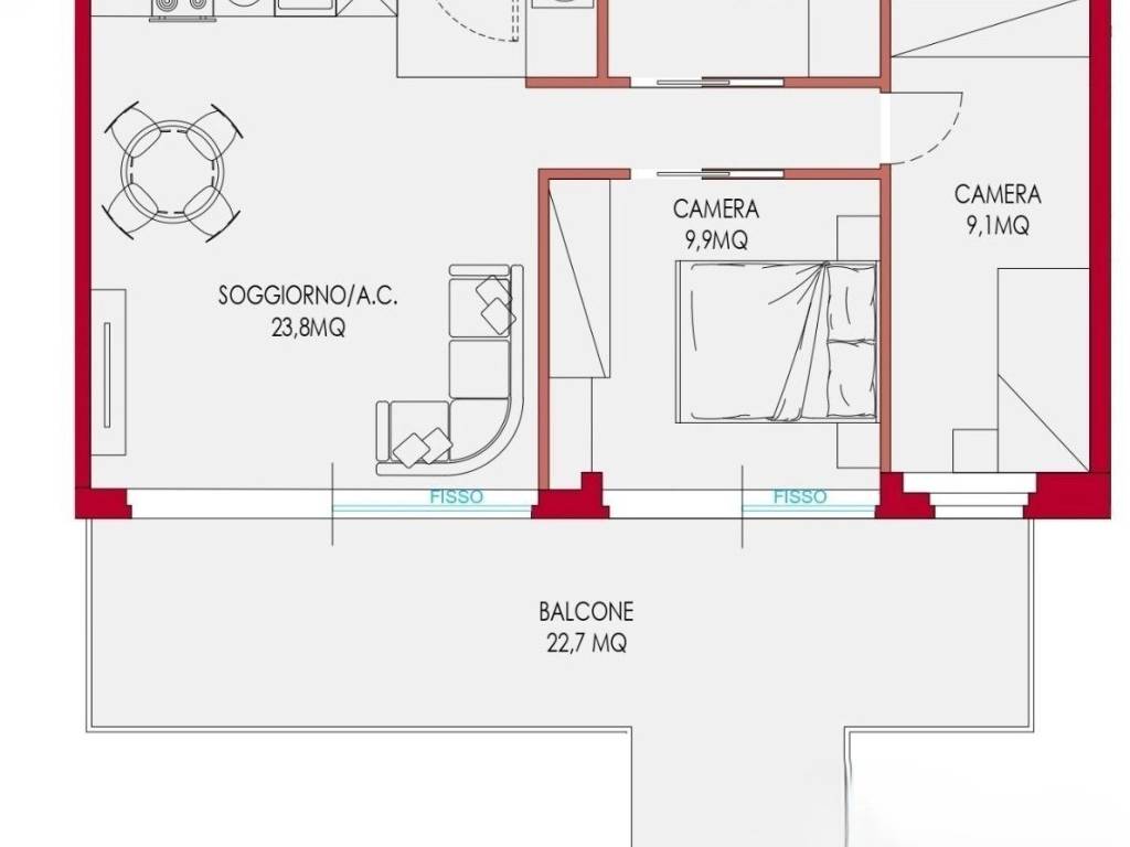 appartamento in vendita a Roma in zona Trieste