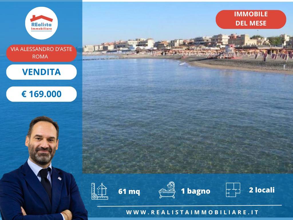 appartamento in vendita a Roma in zona Ostia